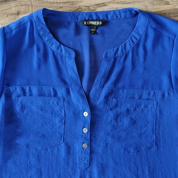 EUC Sheer Express Blouse - Picture 2 of 6